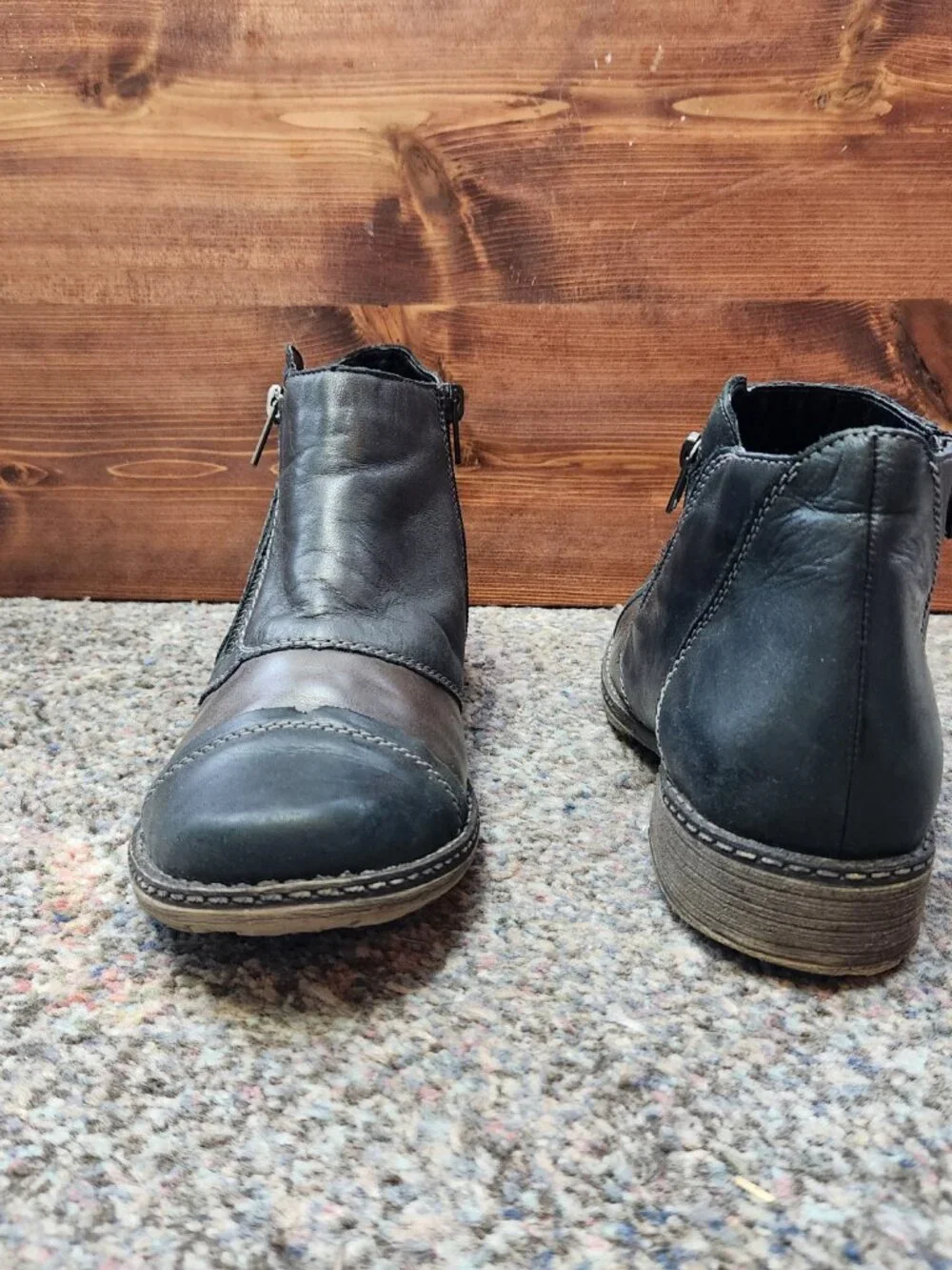 Remonte Patchwork Booties - Picture 2 of 4